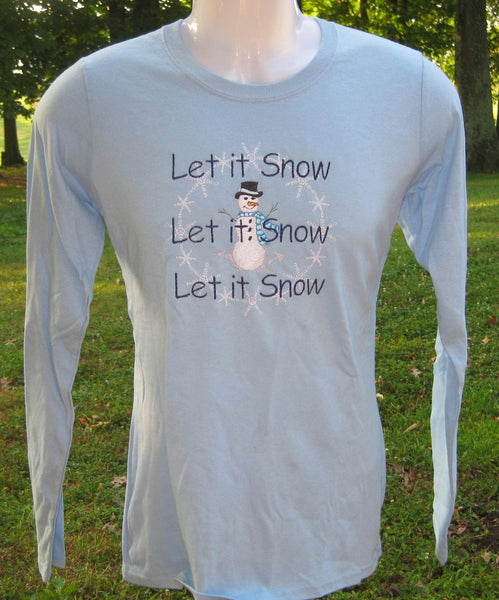 Snow Snow Snow long sleeve t-shirt