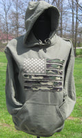 Military flag hoodie